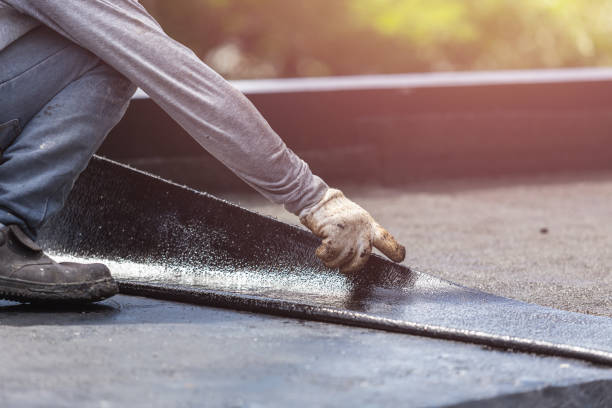 Professional Basement Waterproofing technician working in Cropwell, AL